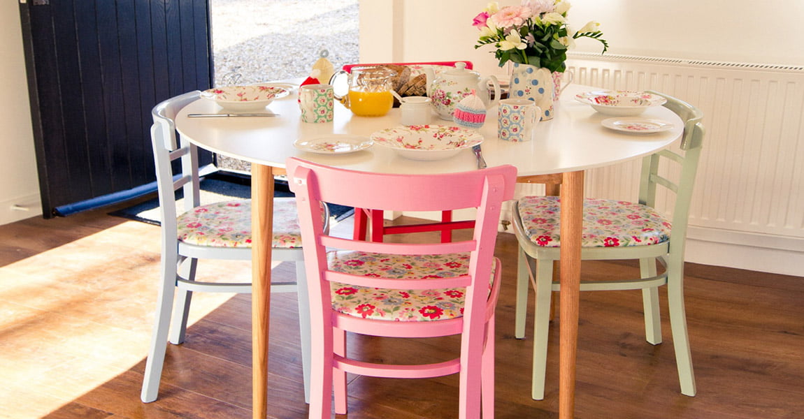 repainting and respraying furniture