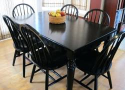 Spray Painted Table 2